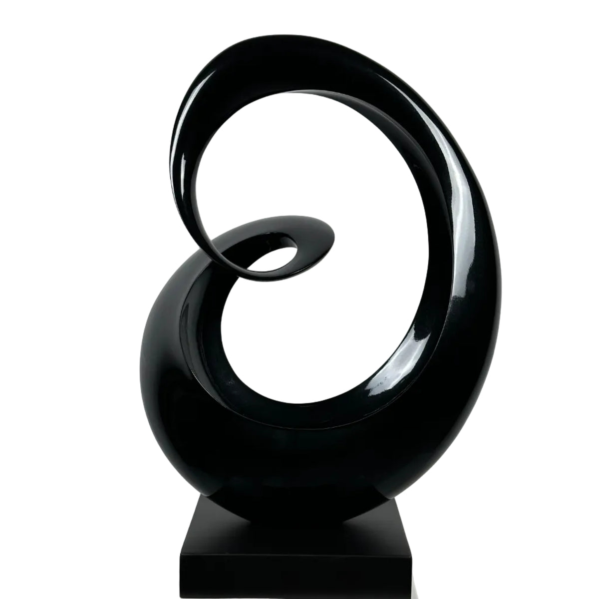 Skulptur schwarz