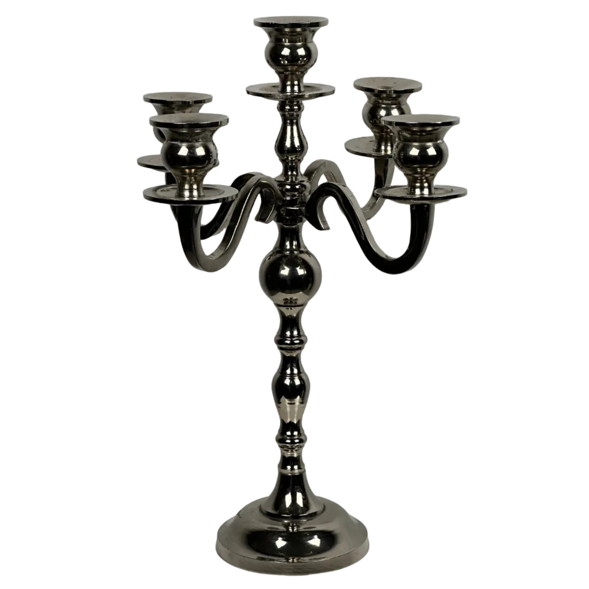 5 arm Metall Kerzenständer