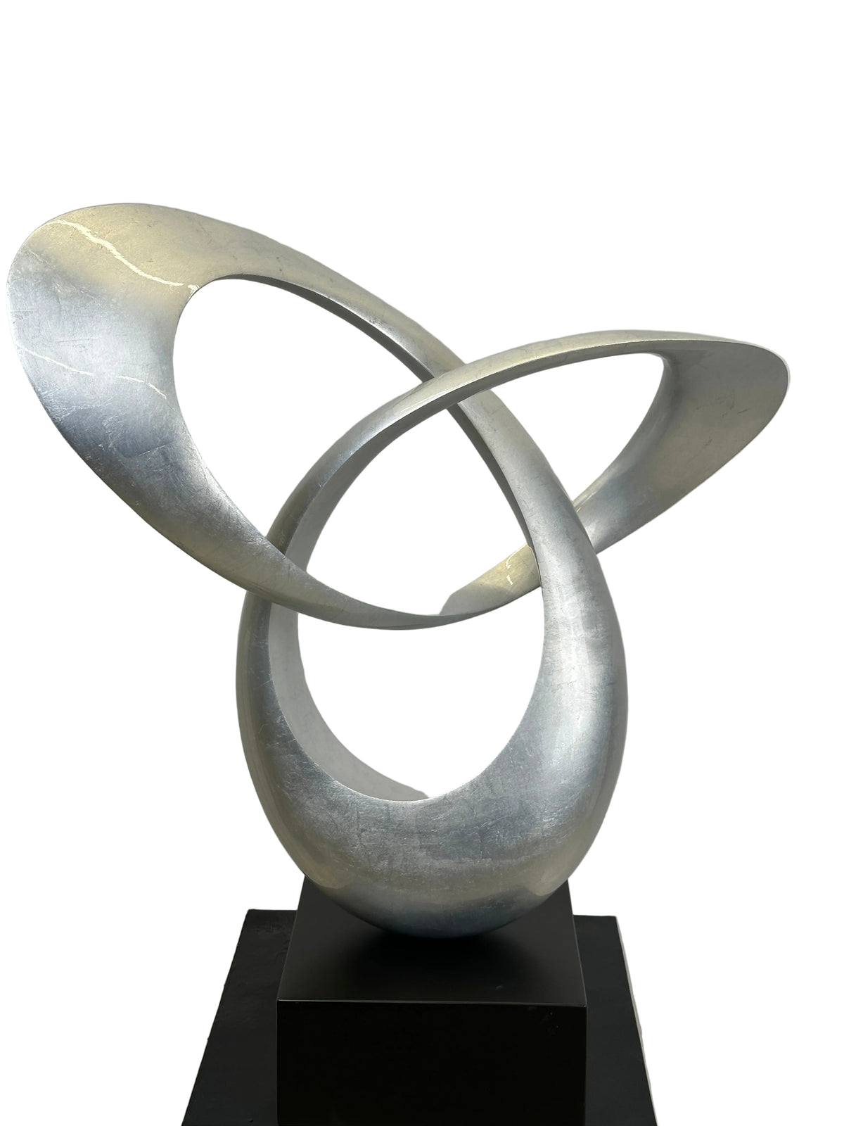 Skulptur Blattsilber