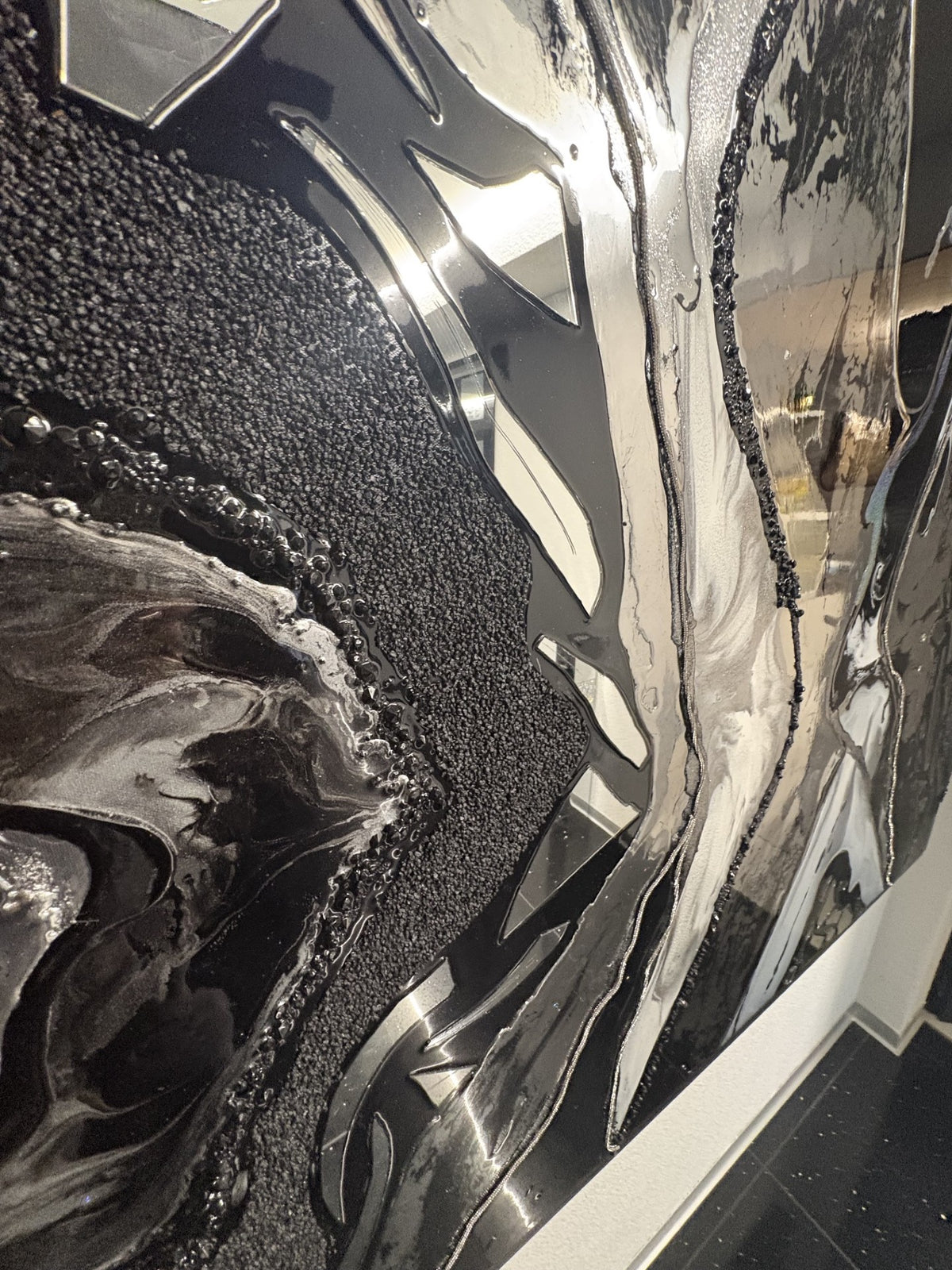 Grosser Galerie Gemälde Epoxy