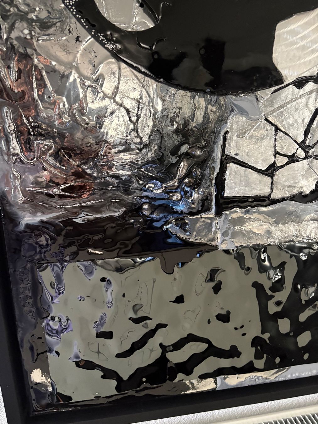 Unikat Gemälde handgefertigt Epoxy